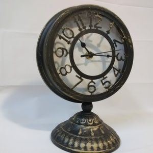 new table top metal clock